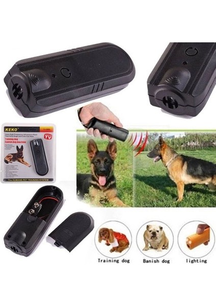 Köpek Savar Keko TJ-3008 (Ultrasonik Kedi-Köpek Kovucu) indirimleri