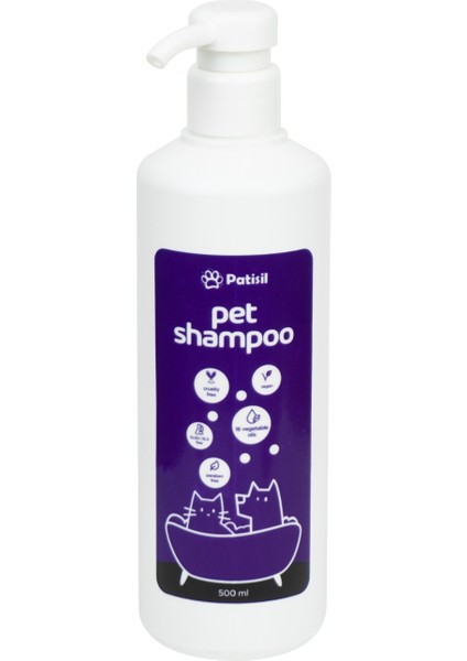 Organik Kedi & Köpek Şampuanı 500 Ml.