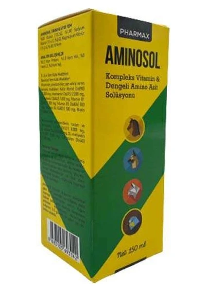 Aminosol Köpek Kedi ve Kuş Kemirgen Vitamini 150 ml