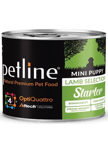 Petline Natural Puppy Starter Kuzu Etli Jelly Yetişkin Köpek Konservesi 200 gr