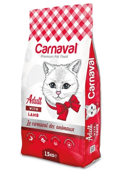 Premium Cat Adult Lamb&rice Adult Kuzu Etli Yetişkin Kedi Maması 1.5 kg