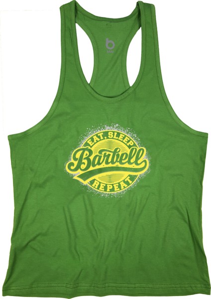 Barbell  Fitness Gym Tank Top Sporcu Atleti