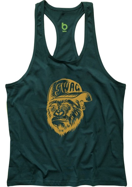 Swag Fitness Gym Tank Top Sporcu Atleti