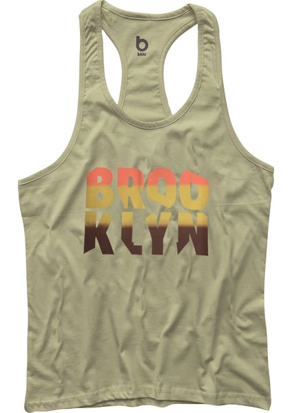 Brook  Fitness Gym Tank Top Sporcu Atleti