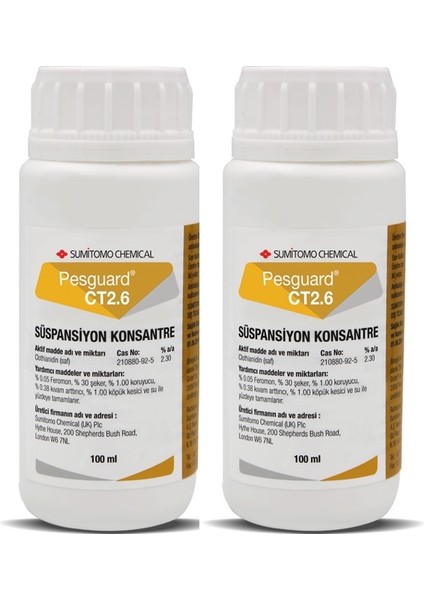 Pesguard Ct 2.6 Sc 100 ml 2 Adet