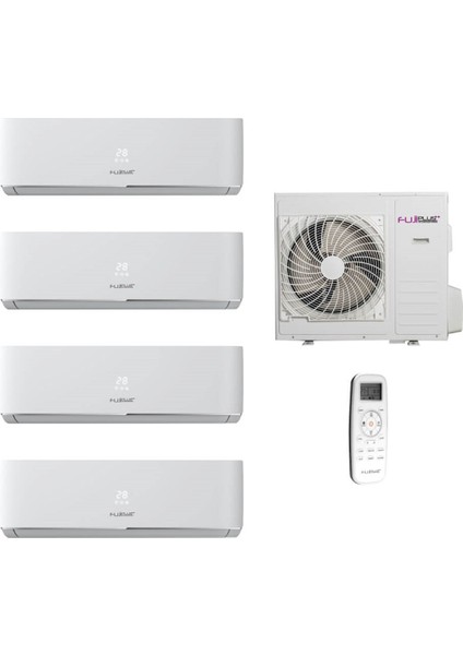 A++ 4X12 Iç + 36000 BTU Dış Ünite Multi Inverter Klima