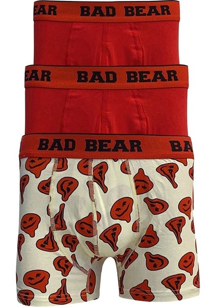 Melt 3 Pack Erkek Desenli Boxer