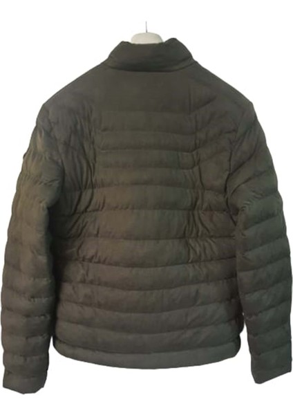 Erkek Süet Mont 100 - Yeşil - L