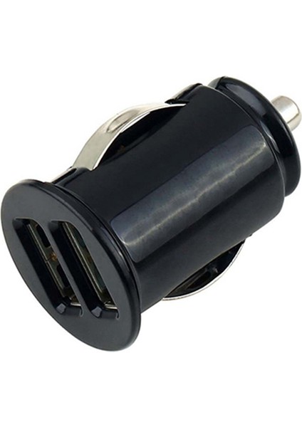 12 V Araba Kamyon Oto 2 Port Çift USB Bağlantı Noktaları Mini Şarj Adaptörü iPhone Uyumlu Tablet Için (Yurt Dışından)