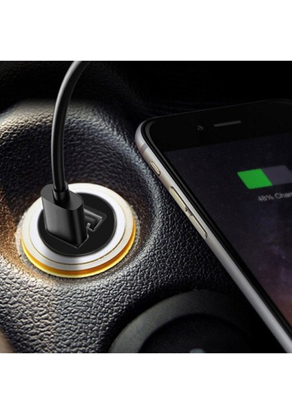 12 V Araba Kamyon Oto 2 Port Çift USB Bağlantı Noktaları Mini Şarj Adaptörü iPhone Uyumlu Tablet Için (Yurt Dışından) modelleri