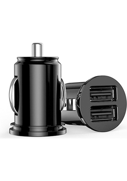 12 V Araba Kamyon Oto 2 Port Çift USB Bağlantı Noktaları Mini Şarj Adaptörü iPhone Uyumlu Tablet Için (Yurt Dışından) fırsatları