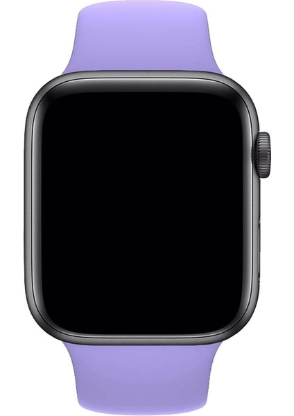 Apple Watch Kordon 1 2 3 4 5 6 7 Se Seri 38MM - 40MM Uyumlu Kayış Bileklik Kordon Koyu Lila