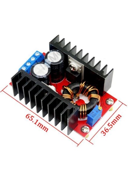 150W 10A Dc-Dc Voltaj Yükseltici Boost Converter Regülatör