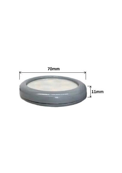 Mutfak ve Mobilya Spotu 4 Adet LED Spot ( Slim Smr-Spt.slım.01 ) + 4 Çıkışlı Adaptör