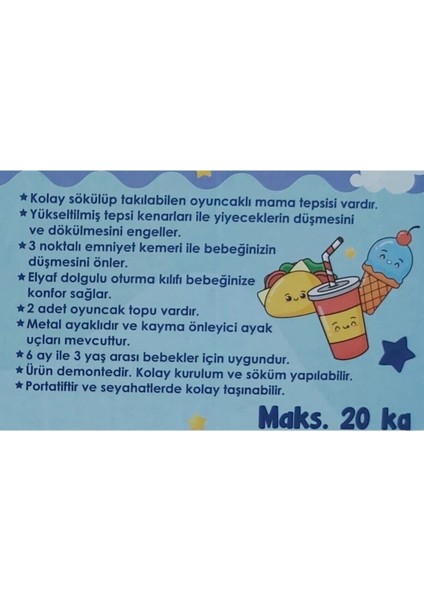 Mama Sandalyesi Bebek