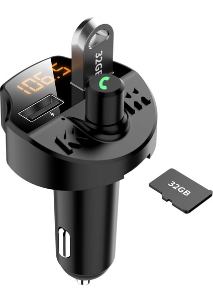 T66 Çok Işlevli Araç Şarj Cihazı Fn Verici Bluetooth Uyumlu Müzik Çalar Hızlı Şarj (Yurt Dışından) indirimleri