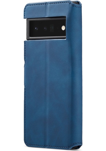Google Pixel 6 Pro Için Dg.mıng Vintage Oil Edge Deri Kılıf (Yurt Dışından) modelleri