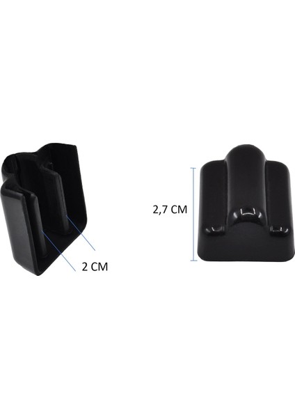 Renault 9, 11, 12, 21, Twingo, Laguna Için Ayna Mesnet Plastiği