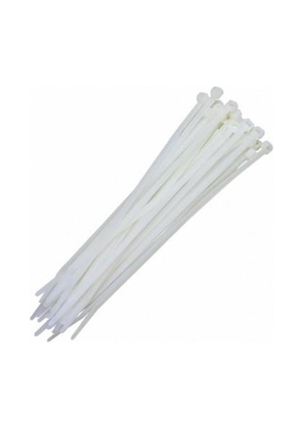Kablo Bağı Beyaz Renk 2,5X150 Gwest - 100 Adet