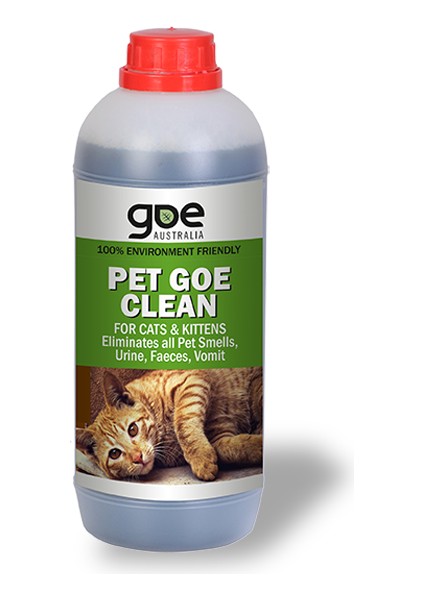 Goeturkey Clean Cat Kediler İçin Bitkisel Çok Amaçlı Temizleyici 1 Litre