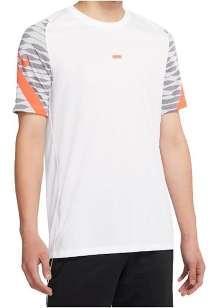 M Nk Df STRKE21 Top Ss CW5843-101 Erkek Futbol T-Shirt - Tdr