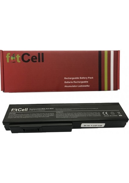 Asus X64VG-JX156V Notebook Batarya - Pil (Fitcell Marka)