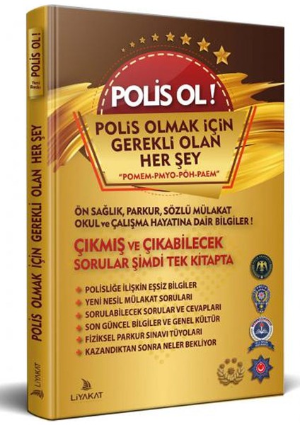 2022-2023 Polis Ol Rehber Gold (Polis Olmak Için Gerekli Olan Her Şey) 2022 Alımları Için Özel Kaynak