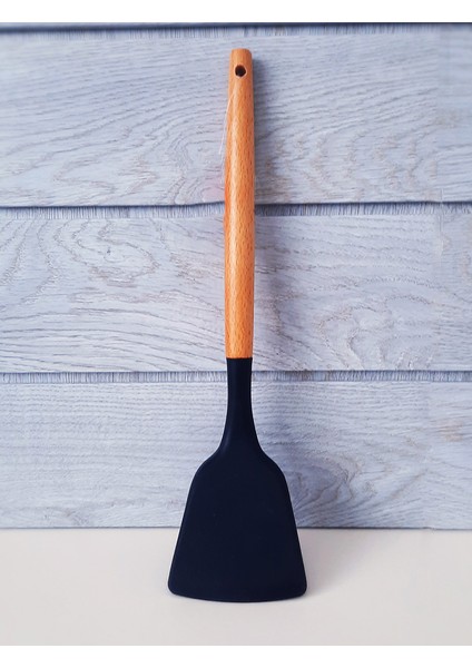Bambu Saplı Silikon Spatula