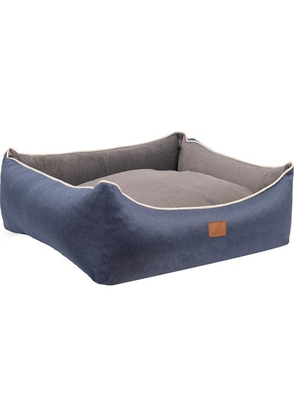 Lola Köpek Yatağı Lacivert Gri Medium 70X50X25 cm fiyatları