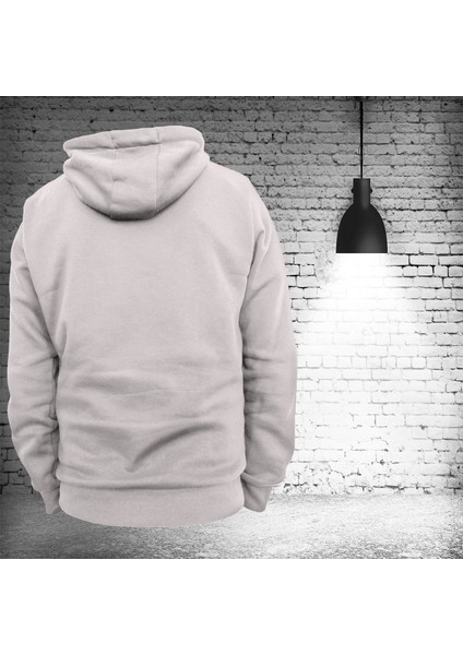 Rick And Morty Baskılı 3 Ipl. Şardonlu, Kalın (600 Gr.) Içi Polar Beyaz Sweatshirt