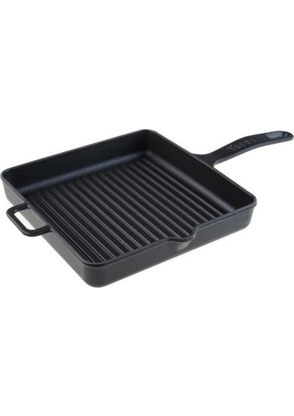 Caste - Grill Tava Mat Siyah 30 cm