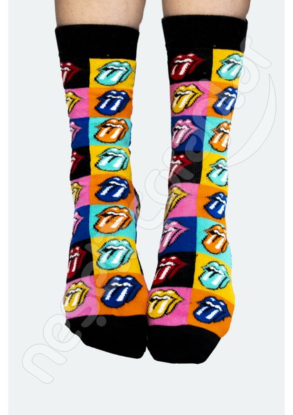 Rollings Stones Renkli Erkek Çorap fiyatları