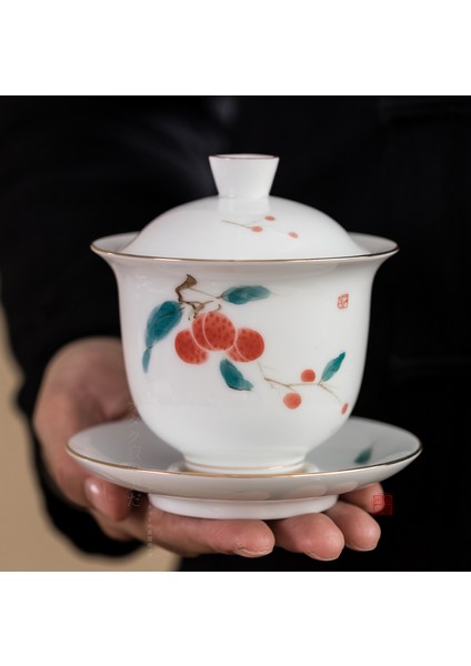El Yapımı Fincan Seramik Güzellik Sırlı Çay Bardağı Vintage Tatlama Fincan Küçük Ev Porselen Bardak Kombucha Beyaz Porselen Kupası AC50TC | Teaware Setleri (Yurt Dışından)
