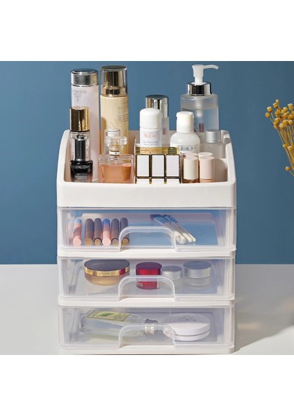 Makyaj Organizatör Kutusu Kozmetik Çekmece Şeffaf Masa Çekmece Dresser Kozmetik Kutusu Cilt Bakımı Raf Takı Makyaj Organizatör | Makyaj Organizatörleri (Yurt Dışından) modelleri