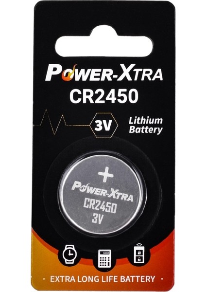 CR2450 3V Lithium Battery