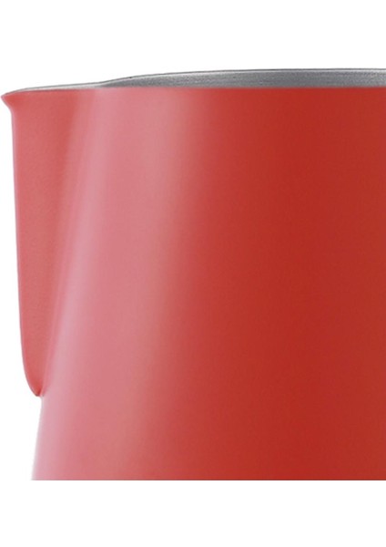 Süt Kupası Frothing Sürahi Buhar Metal Espresso Latte Sanat Kahve Kırmızı Gül Kırmızı modelleri