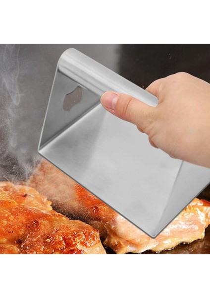 Paslanmaz Çelik Burger Smasher Aksesuarları Ev Pişirme Grıddle Jambon Için fırsatları