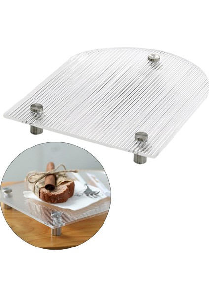 Tepsi Takı Ekran Depolama Organizatör Vanity Tepsi Servis Tepsisi Ev Için 26X20X3.5CM indirimleri