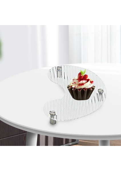 Tepsi Takı Ekran Depolama Organizatör Vanity Tepsisi Servis Tepsisi Ev Için 28X19X3.5 cm fırsatları