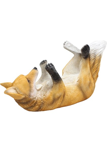 Sevimli Ainmal Şarap Şişesi Tutucu Heykeli Ekran Raf Organizatör 13.3X5X8 Inç