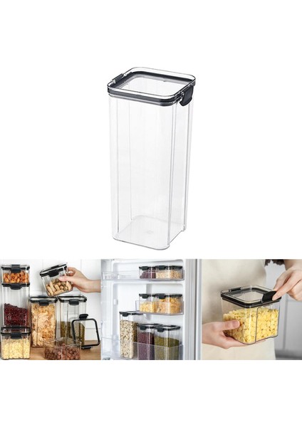 Gıda Konteyner Buzdolabı Organizatör Bin Taze Meyve Şeker Alanı Kaydetme 1800ML modelleri