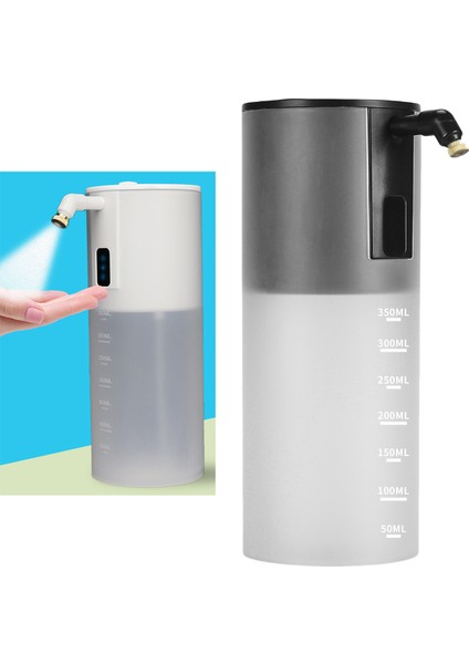 Otomatik Dağıtıcı 350ML Dokunuşsuz Sabunluk Dispenseri Akıllı El Yıkayıcı - Siyah indirimleri