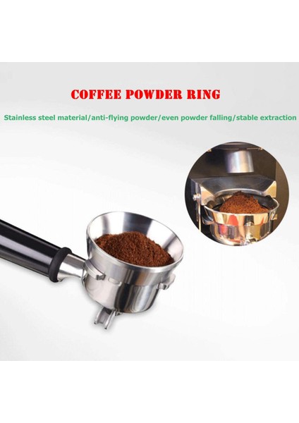 Paslanmaz Çelik Espresso Kahve Dozaj Huni 54MM Manyetik fırsatları