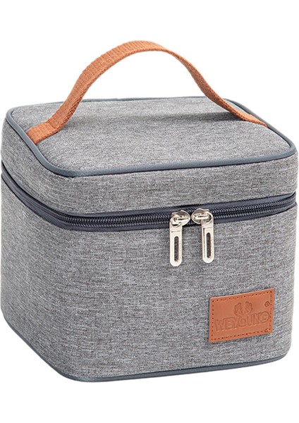 Termal Öğle Yemeği Çantası Yalıtımlı Tote Sızdırmaz Gıda Organizatör Piknik Yetişkin 17X17X14 cm Için(Yurt Dışından)