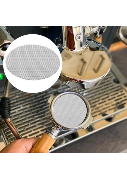 Paslanmaz Çelik Kahve Filtresi Ekran Filtresi Mesh Kahve Makinesi Parçaları Için 51MM 1mm Kalınlığında(Yurt Dışından)