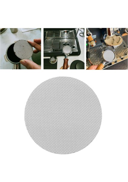 Paslanmaz Çelik Kahve Filtresi Ekran Filtresi Mesh Kahve Makinesi Parçaları Için 51MM 1mm Kalınlığında(Yurt Dışından)