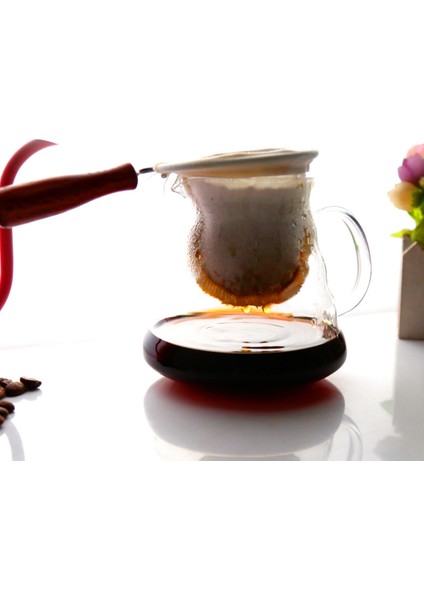 Ahşap Saplı Yedek Bez Kahve Filtresi 86MM (Yurt Dışından) fiyatları