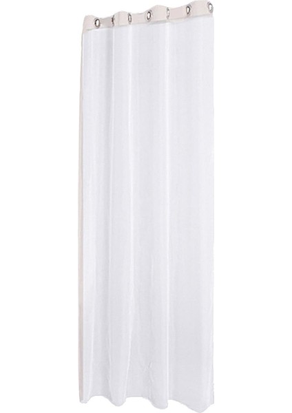 2x Sheer Perde Grommet Güverte Gölgelik Örtü Pergola Havuz Vual Perdeler 132X243 cm