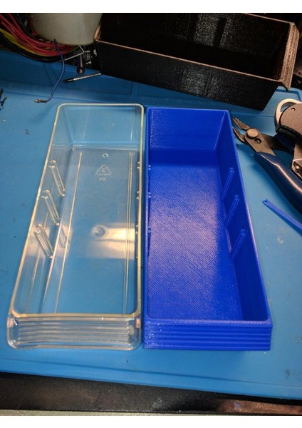 Yığın Çekme Çekmece Saklama Dolabı Çekmece Kutusu Plastik Aparat