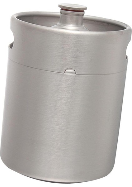 Paslanmaz Çelik Growler Mini Keg Stil Growler Mutfak Restoran 2l Için indirimleri
